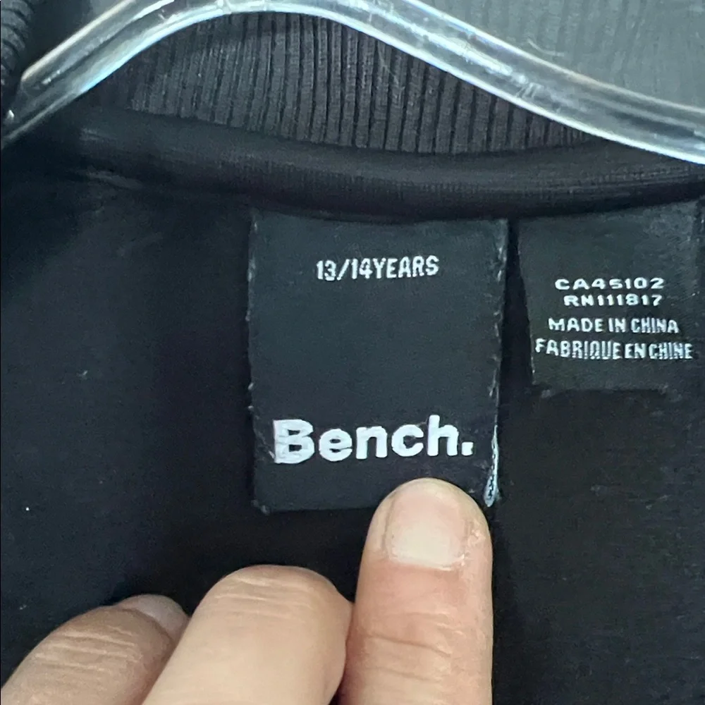 Bench Black Kids Hoodie - Picture 3 of 3